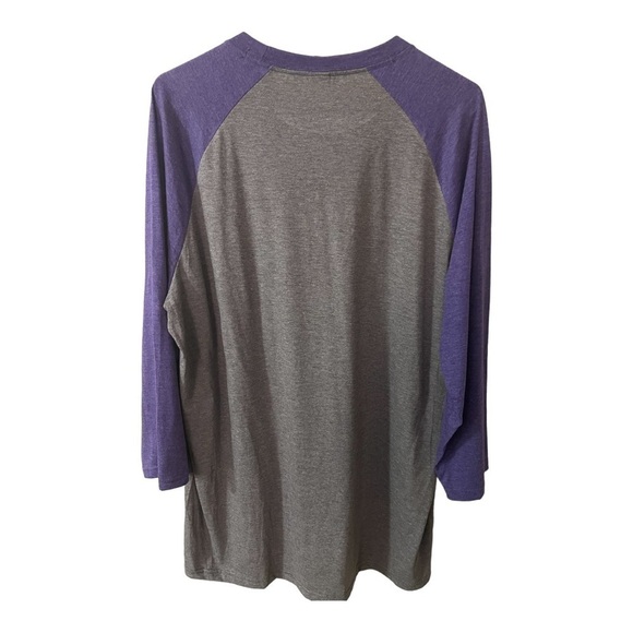 NWOT MARDI GRAS “LET THE GOOD TIMES ROLL” BASEBALL STYLE TEE SIZE X-ARGE - Picture 3 of 3